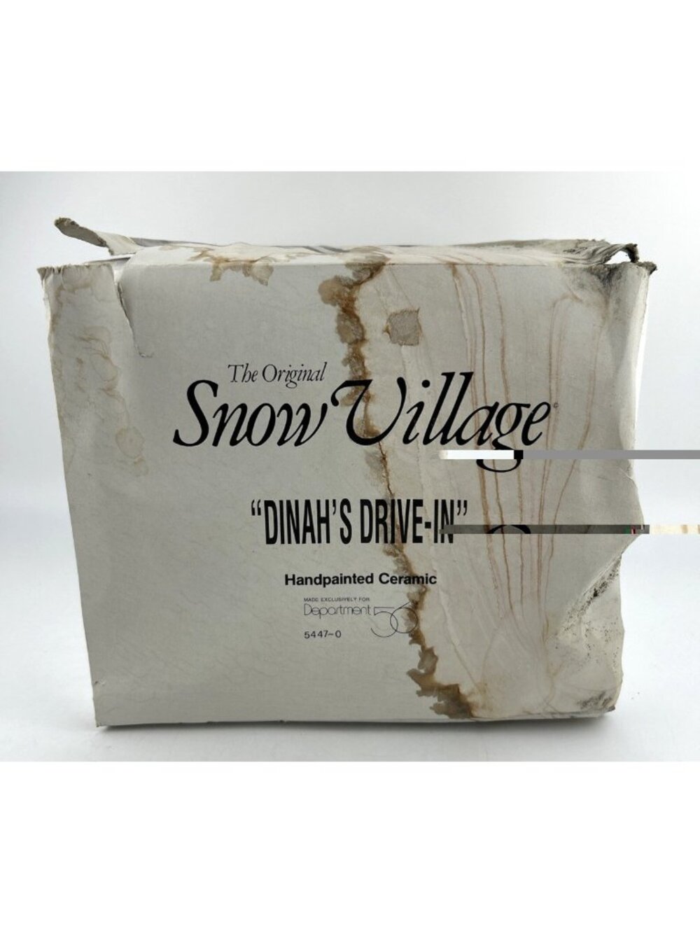 Department 56 The Original Snow Village Dinah's Drive-In No. 54470 Box READ - Picture 12 of 14